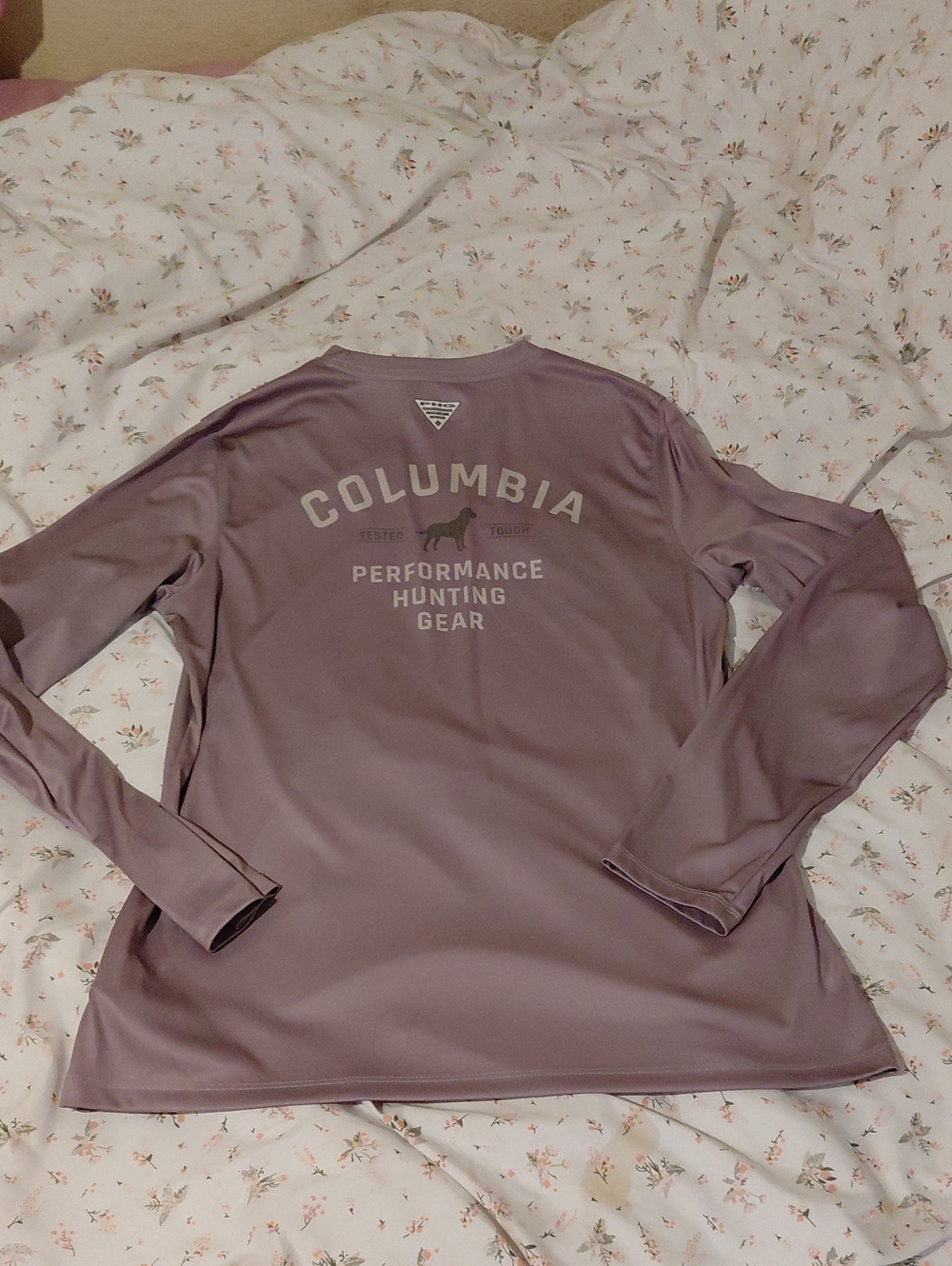 Columbia Mauve Long-Sleeve Performance Hunting Top